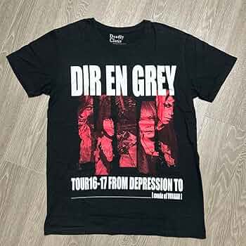 DIR EN GREY 2025 海外 Tシャツ vulgar Dir - 【MERCH INFO】 OVERSEAS (U.S.) TOUR25 WHO IS THIS HELL